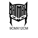 BATMAN GLOWA НАКЛЕЙКА W FORMIE NAPISU 12CM  (1081697912) фото min 1