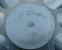 КОВПАК 17″ Z НАКЛЕЙКА OPEL 1SZT, CZARNO-SREBRNY, СТАН UZYTKOWY, OPIS.  (1091892622) фото min 2
