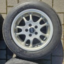 ТИТАНОВІ ДИСКИ ДИСКИ АЛЮМІНІЄВІ ОРИГІНАЛ 5X100 R14 + ШИНИ ЛІТНІ FALKEN  (1086997549) фото min 2
