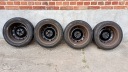 4SZT. ДИСКИ СТАЛЬ 6JX15 5X100.00 ET43 ШИНИ ЗИМОВІ 185/55R15 SEAT IBIZA  (1091735487) фото min 2