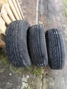 3 RUEDAS 195/65R15 DE PEUGEOTA PARTNERA 