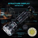 ЛІХТАРИК SOFIRN IF30 - 12000LM Z ФУНКЦIЯ POWERBANK + АКУМУЛЯТОР  (1085119084) фото min 5