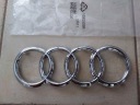 ЕМБЛЕМА AUDI ПЕРІД 273 MM, СРІБНИЙ БЛИСК  (1090001418) фото min 1