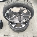 ДИСКИ ROTORIUS 19″ 5X112 8.5J + ШИНИ HANKOOK 245/35 R19 AUDI VW SEAT SKODA  (1092053577) фото min 1