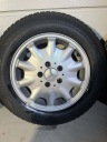ТИТАНОВІ ДИСКИ 15 ДЮЙМИ Z OPONAMI, 4SZT, ОРИГІНАЛ MERCEDES W210 W124 E C CLK SLK  фото 4