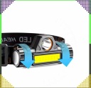 ЛІХТАРИК ЛОБОВЕ 4W1 ЛАМПОЧКА ПЕРІД LED (СВІТЛОДІОД) ФАРА Z MAGNESEM I AKUMULATOREM  (1083992922) фото min 2