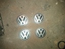 КОВПАЧКИ КОЛЕСНІ ДИСКИ DO ДИСКІВ VW 60MM КОМПЛЕКТ 4 ШТУКИ POLO GOLF ПАСАТ LUPO  (1091970271) фото min 1