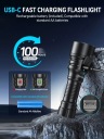 ЛІХТАРИК WURKKOS TS15 – 900 LM, USB-C, KOMPAKTOWA EDC, IP68  (1092330608) фото min 3
