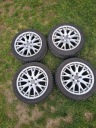 ТИТАНОВІ ДИСКИ ШИНИ КОМПЛЕКТ 225/45R17 AUDI A4 B7 A6 VW SEAT 8H0601025F ЗИМА  (1093346597) фото min 2