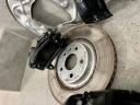 AUDI SQ5 S4 S5 Q5 A4 A5 A6 ГАЛЬМА СУППОРТИ ДИСКИ AKEBONO 350MM ЯК НОВЕ  (1088544960) фото min 5