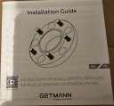 ВІДСТАНІ DO КОЛІС GETMANN 20 MM 5X120 72,6 BMW МІНІ CNC ANODOWANE  (1092946855) фото min 2