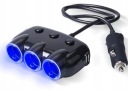 NOWY! ROZGALEZIACZ ГНІЗДА ПРИКУРЮВАЧА | 3X + ВИМИКАЧІ | 2XUSB 3.1A !  (1086790776) фото min 1