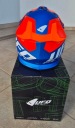 НОВИЙ ШОЛОМ UFO PLAST INTREPID L/XL 61-62 CM MX CROSS ENDURO BLUE/ORANGE  (1090482192) фото min 5