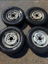ДИСКИ СТАЛЬ 14″ MERCEDES КАЧКА T1 - PRZYCZEPKA, WOZ, ПЛАТФОРМА  (1093747243) фото min 2