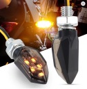 ПОВОРОТНИКИ LED (СВІТЛОДІОД) МОТОЦИКЛЕТНІ 12V | ВОЛОГОСТІЙКЕ IP65 | 2 SZT.  (1087443480) фото min 1