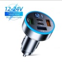 ЗАРЯДНИЙ ПРИСТРІЙ АВТОМОБІЛЬНА 250W 5 PORTOW ШВИДКОГО LADOWANIA PD QC3.0 USB C  (1089501960) фото min 1
