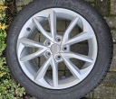 КОЛЕСА ЗИМОВІ AUDI 8J TT TTR2015-2018 7X17 ET47 DUNLOP 4D 225/50/17 ORYGINALY  (1087930819) фото min 4