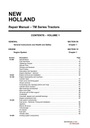 MANUAL REPARACIÓN DE MANTENIMIENTO NUEVO HOLLAND TM115-165 