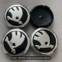 KAPSELKI, КОВПАЧКИ DO ДИСКІВ SKODA 56MM  (1087329149) фото min 1