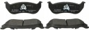 КОЛОДКИ ГАЛЬМІВНЕ ЗАД = BOSCH 0986494419 = JEEP CHEROKEE OD 1996 DO 2008  (1083205421) фото min 1