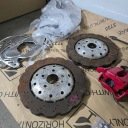 BRAKES AUDI RS Q3 BREMBO 8-TLOKI KIT PERID + BACK  photo 4