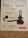 ЛАМПОЧКИ АВТОМОБІЛЬНИЙ LED (СВІТЛОДІОД) СЕРІЯ BF H7 6000K AMIO-02242  (1090423939) фото min 5