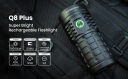 ЛІХТАРИК SOFIRN Q8PLUS 16000LM USB-C ФУНКЦIЯ POWERBANK + 3 X АКУМУЛЯТОР  (1085582060) фото min 7