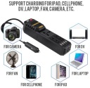 FALOWNIK ПЕРЕТВОРЮВАЧ НАПРУГИ 12V NA 220V 200W 4X USB  (1085773792) фото min 4