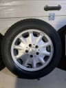 ТИТАНОВІ ДИСКИ 15 ДЮЙМИ Z OPONAMI, 4SZT, ОРИГІНАЛ MERCEDES W210 W124 E C CLK SLK  фото 5