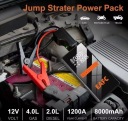 BOOSTER АВТО 1200A 4W1 JUMP СТАРТЕР +КОМПРЕСОР 150 PSI POWERBANK LED (СВІТЛОДІОД)  (1089966378) фото min 2