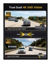 GKU D600 КАМЕРА АВТОМОБІЛЬНА 4K 2.5K ПЕРІД ЗАД WIFI 64GB КАРТА SD НІЧНИЙ ШЕСТЕРНЯ  (1093581265) фото min 2