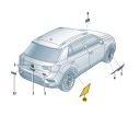 FILM DECORATIVE VW T-ROC CARBON-MATT//CZARNY 2GA853413E9CZ STR. LEFT  photo 4