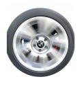 BMW JUDAMIEJI ОБЕРТАЛЬНЕ КОВПАЧКИ DO ДИСКІВ 68MM 3D КОМПЛЕКТ 4 ШТУКИ CZARNO/BIALE  (1083433533) фото min 3