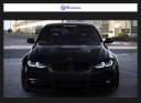 BMW СЕРІЯ 3 E90 E91 2005-2012 РЕШІТКИ ПОВНИЙ LED (СВІТЛОДІОД) LASER СТИЛЬ КОМПЛЕКТ НОВЕ  (1089092956) фото min 8