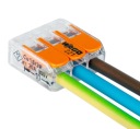 WAGO COMPACT 221-413 ШВИДКОРОЗ'ЄМНИЙ 3X 0,2-4,0MM2 450V/32A ОРИГІНАЛ 12SZT.  (1079286763) фото min 6