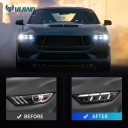 FORD MUSTANG 2015-2017 РЕШІТКИ ПОВНИЙ LED (СВІТЛОДІОД) S650 СТИЛЬ НОВЕ  (1087407218) фото min 6