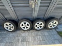 КОЛЕСА 16 АЛЮ ОРИГІНАЛ AUDI Z ЗИМОВИМИ ШИНАМИ HANKOOK I*CEPT EVO 205/60/16  (1093524045) фото min 1