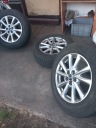 ПРОДАМ ДИСКИ АЛЮМІНІЄВІ РАЗОМ Z ШИНАМИ LETNIMI 225/65/17R 3SZT. 1700  (1091284079) фото min 4