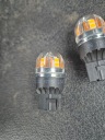 ЛАМПОЧКИ LED (СВІТЛОДІОД) OSRAM 9705Y ПОВОРОТНИКИ T20 WY21W 12V2.5W НОВЕ  (1082709656) фото min 2