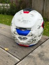 ШОЛОМ SZOSOWY/ENDURO Z PODNOSZONA SZCZEKA HJC C80 BULT WHITE/RED/BLUE  (1087051795) фото min 2