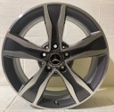 MERCEDES 4 X ОРИГІНАЛ ДИСКИ + ДАТЧИК 7JX17“ ET 48 5X112  (1079791960) фото min 2