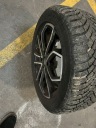 4 КОЛЕСА Z АЛЮ ДИСКАМИ 15″ 4X100 I ШИНАМИ ЗИМА FALKEN 195/50 R15 82H  (1081456581) фото min 9