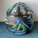 ШОЛОМ ВЕЛОСИПЕДНИЙ / MOTOCROSS / CROSS XL 61-62 CM + ОКУЛЯРИ | GOTOWY DO ЇЗДИ  (1090905440) фото min 8