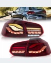 ФАРИ ЗАДНІ КОМПЛЕКТ ПОВНИЙ LED (СВІТЛОДІОД) NEON OLED (СВІТЛОДІОД) ТЮНІНГ VW GOLF VI 6 5K0 2008-2013  (1087397155) фото min 1