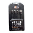 ADBL USB SPLITTER ROZGALEZIACZ USB 3W1 + ADBL STICKY МАГНІТНИЙ КРІПЛЕННЯ  (1084585925) фото min 2
