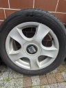 ДИСКИ SEAT 6H0601025B 4X100 57,1MM ET43 + ШИНИ KUMHO ECOWING ES01 5,5MM  (1086689933) фото min 3