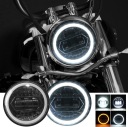 ФАРА МОТОЦИКЛЕТНИЙ LED (СВІТЛОДІОД) 5,75″ KAIRIYARD – 60W | 6000LM | DUAL COLOR  (1090643160) фото min 6