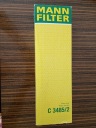 КОМПЛЕКТ FILTROW: ФІЛЬТР ПОВІТРЯ MANN C3485/2 + ПАЛИВА MANN-FILTER WK6031  (1088294366) фото min 3