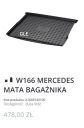 МАТ БАГАЖНИКА MERCEDES БЕНЗИН GLE W 166 15-19R.  (1093769401) фото min 1
