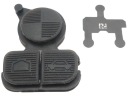 BMW E46 E39 E38 E36 РЕЗИНА КНОПКА КОРПУС КЛЮЧИК  (1065660610) фото min 1